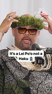 If we hear “That’s a nice Haku” one more time… 👊🏽💥 Haku (to invent, arrange or braid as a lei) is a style of lei making, not the actual lei on top of your po’o (head). Share this with your family and friends so they stop getting these two confused! Check out the full episode available now on ALL streaming platforms 🤙🏽 #keepitalohapodcast #Hawaiipodcast #kuanatorreskahele #hawaiianmusic #leimaking #leipoo #hakulei | Keep it Aloha Podcast