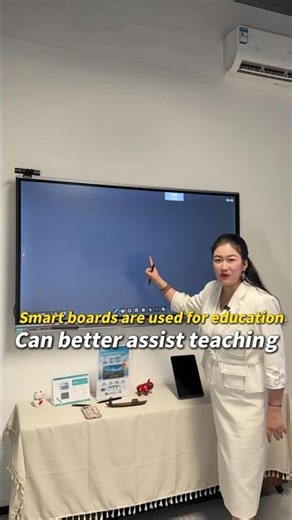 Smart boards can be better used for education.Use better technology for education#leaderhub#tv