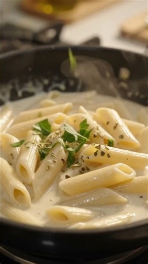 Creamy White Sauce Pasta | Easy & Delicious Pasta Recipe