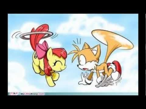 Sonic and My Little Pony Mixed