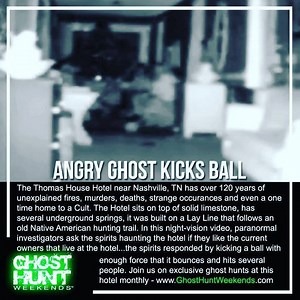 💀: Ghost Hunt The Thomas House Hotel 📳: Feb 28 & 29 | Red Boiling Springs, TN 🌮: Check Rates and Availability, https://www.ghosthuntweekends.com/ghw/thomas-house_main.html Video Credit: Cherokee County Paranormal | Ghost Hunt Weekends