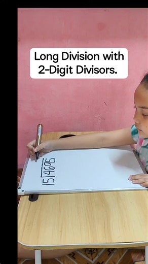 Long Division || 2-Digit Divisors #reels #reelsfb #fbreels #viralreels | Alyssa khate