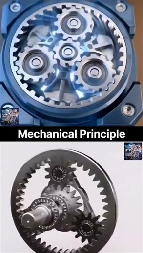 Planetary Gear System Explained | Mechanical Principle & Epicyclic Gearing Animation*#reels*#shorts