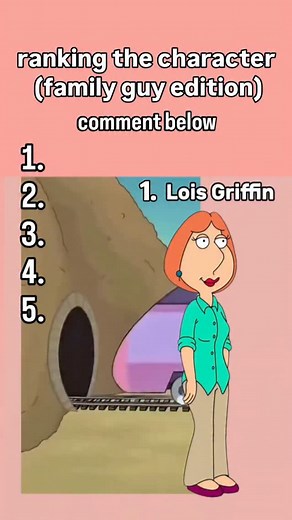 1K reactions · 18 shares | ranking the character family guy edition...