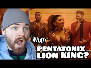 First Time Hearing PENTATONIX "Can You Feel the Love Tonight" Reaction