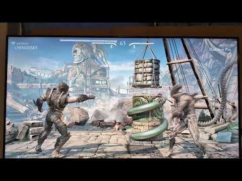 Mortal Kombat XL Gameplay Online Ranked Match Alien vs Scorpion Part 12