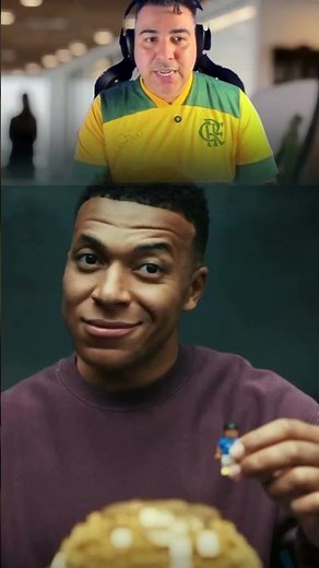 LEGO World Cup Trophy featuring Vinicius Jr., Mbappé, Cristiano Ronaldo, and Lionel Messi.