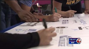 Miami’s iPrep Academy sends entire senior class to college - WSVN 7News | Miami News, Weather, Sports | Fort Lauderdale