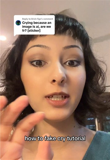 Replying to @Brick figs how to fake cry tutorial (sorry my voice is so clicky i am dehydrated) #actingtutorial #cryingtutorial #fyp #skit #tutorial