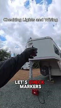 Checking Lights and Wiring