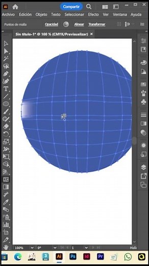 Adobe Illustrator - Herramienta Malla