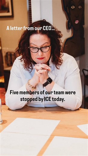 A letter from our CEO @lolapwright: This morning, members of our field team were stopped by ICE while installing a project in Oak Park. Everyone is safe, but the experience has left our team—and our wider community —deeply concerned and resolute. I’m sharing this because silence serves no one—and because this is no longer just something we see in headlines or social media posts. It’s something our team was confronted with today. And it’s not okay. We stand in solidarity with those most directly 