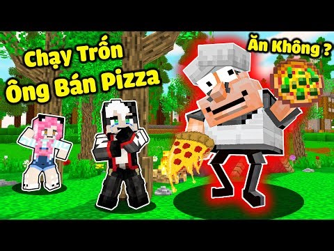 MỀU PHÁT HIỆN ÔNG GIÀ QUÁI DỊ BÁN PIZZA TRONG MINECRAFT*REDHOOD CỨU CHỊ PADNA KHỎI ÁC MA PIZZA