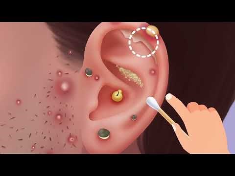 Cleaning Disgusting Ear | iOS ASMR Game