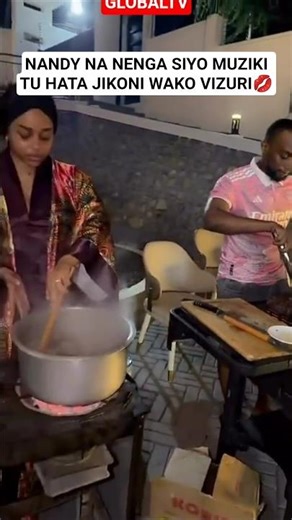 VIDEO: NANDY NA NENGA SIYO MUZIKI TU HATA JIKONI WAKO VIZURI💋 #globaltvripota #nandy #billnass