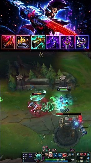 LETHALITY MAXXING DRAVEN 1 SHOT BUILD 💥 #shorts