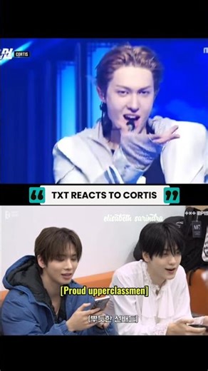 TXT Reacts to CORTIS's Deja Vu #txt #cortis #shorts