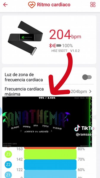 Llego a 205 Pulsaciones en Anathema - Botted Showcase