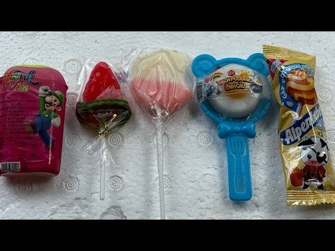 ASRM: SUKU lollipop 🍭opening video, rainbow bicycle candy 🚲is the most amazing in the world
