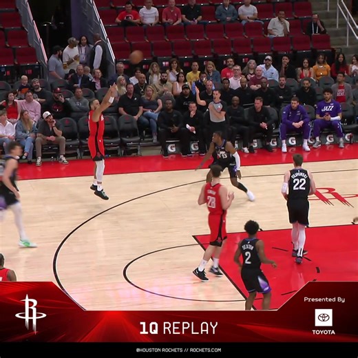 first points of the game!! 👌 Toyota USA | #Rockets | Houston Rockets