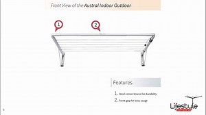 Austral Indoor Outdoor Clothesline