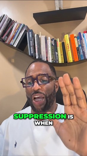 3.1K views · 36 reactions | Suppression versus Repression: Know the difference. Suppression is when you consciously push something aside, while repression is when trauma buries it deep in your subconscious. Sometimes it takes a trigger to bring it back. #mentalhealthawareness #facingtrauma #loveislove #marriage #relationshipgoals #relationships #relationshipadvice #suppression #repression | Ken Canion | Facebook