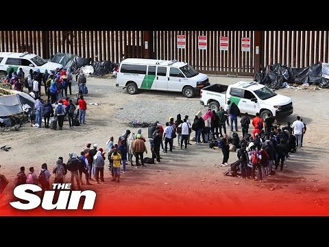 LIVE: Live of US Mexico border after Title 42 is lifted allowing migrants to claim asylum