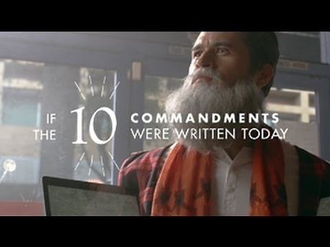 If the 10 Commandments Were Written Today