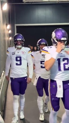 Vikings QBs are ready to go 👊