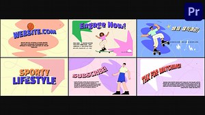 Sport Explainer Slides for Premiere Pro