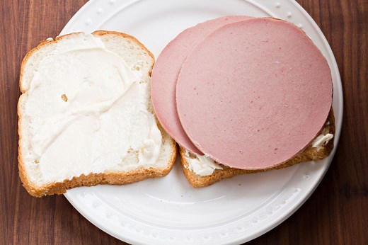 What is bologna sandwich meat made of?