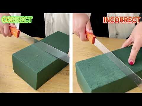 How To Soak Floral Foam?