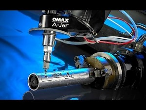 OMAX® Rotary Axis Abrasive Waterjet Accessory