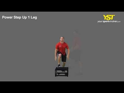 Power Step Up 1 Leg