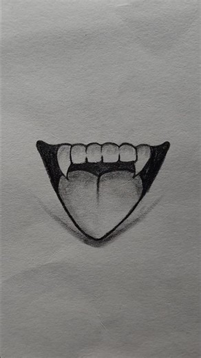 how to draw anime mouth tutorial.✨ #shorts #sketch #art #drawing