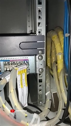“Satisfying Cable Management in a Telecom Rack”‎#Towertechinian‎#Telecommunication
