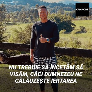 „Am lacrimile unui om plin de vicii și care a comis greșeli”. A fost campion cu Boca Juniors, vedetă la Inter Milano și internațional columbian la Cupa Mondială din 2014 din Brazilia, dar astăzi duce o viață infernală departe de teren. Fredy Guarín a știut cum să atingă gloria în fotbal, dar acele zile de succes au rămas mult în urmă. A trebuit să plătească prețul unei vieți pline de greșeli, în timp ce, departe de lumea fotbalului, încearcă să-și reconstruiască viața. | Campioni