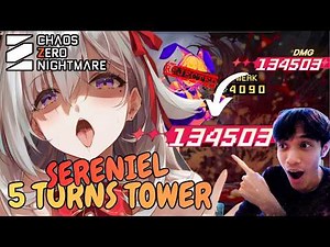 [CZN] SERENIEL CLEAR 5 TURNS TOWER WITHOUT SELENA - TOWER OF SCREAMS
