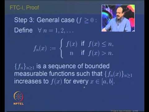 Mod-10 Lec-37 Fundamental Theorem of calculus for Lebesgue Integral-II