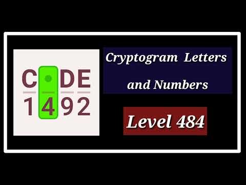 Cryptogram Level 484 Solution Walkthrough