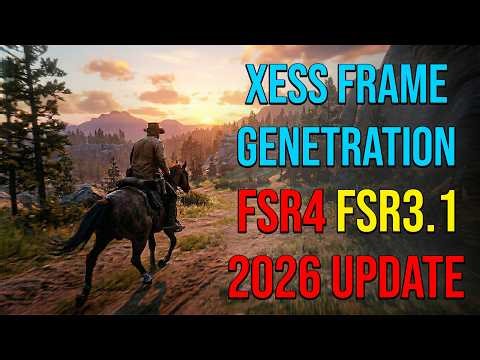red dead redemption 2 frame generation mod + FSR 4.0.2B INT8 RX/GTX/RTX