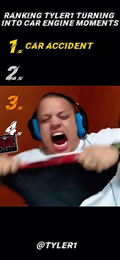 Ranking Tyler1 turning into car engine moments #shorts