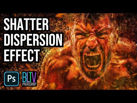 Photoshop: Create a Powerful Dispersion SHATTER Effect!