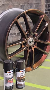 Available in late winter: the brand new addition to our SHIFT line of color shifting paint! To show the stunning effect of the new Maroon-Gold Dragon Fire shade, we painted this wheel and watched how it changes color based on light, surface angle, and contour. Check out the full Garage Boss episode available now on our YouTube channel @ duplicolortv. #garageboss #duplicolor #SHIFT #colorshift #colorshiftpaint #maroongold #dragonfire #wheelpaint #customwheel #wheelstyle | Dupli-Color