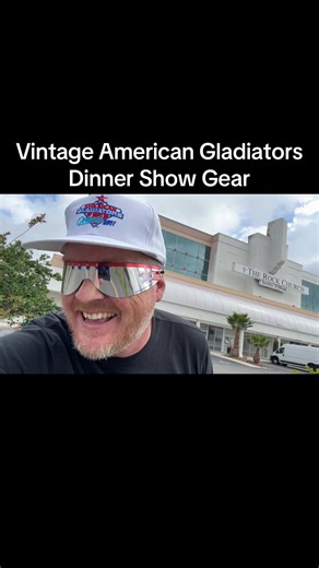 Rocking My Mid-90s New/Old Stock American Gladiators Dinner Show Gear