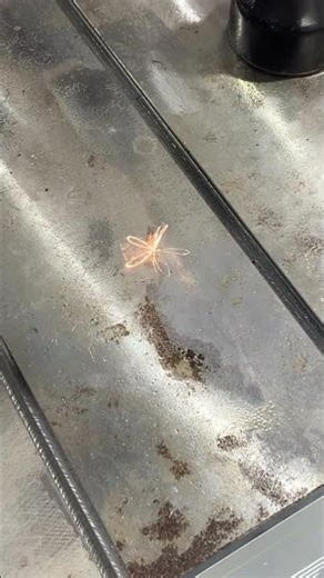 Zixu pulsed laser cleaner ZX-LCM-P200W removing rust on a severe delayed pickup dot peen marker