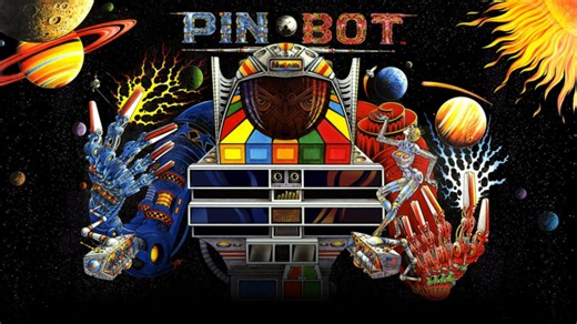 Williams Pinball Volume 9: PIN-BOT Table Announced for Pinball FX