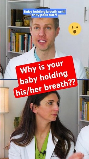 Baby holds breath until they pass out?! 😱
