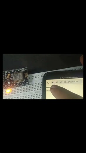 How to Control LED Wirelessly Using ESP8266 Web Server