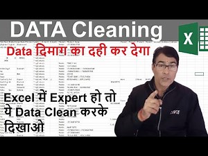 Master Data Cleaning Essentials on Excel | Cleaning Data in Excel | Excel Tutorials for Beginners